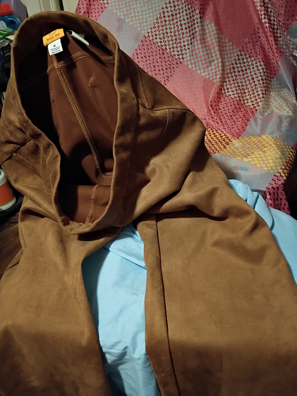 Ruby Rd. Brown Hooded Lightweight Jacket